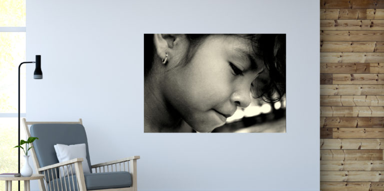 Portret dziewczynka fotoobraz