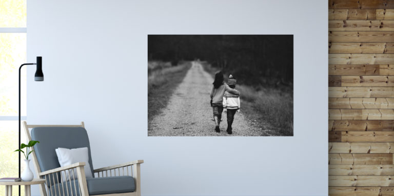 Dzieci spacer fotoobraz