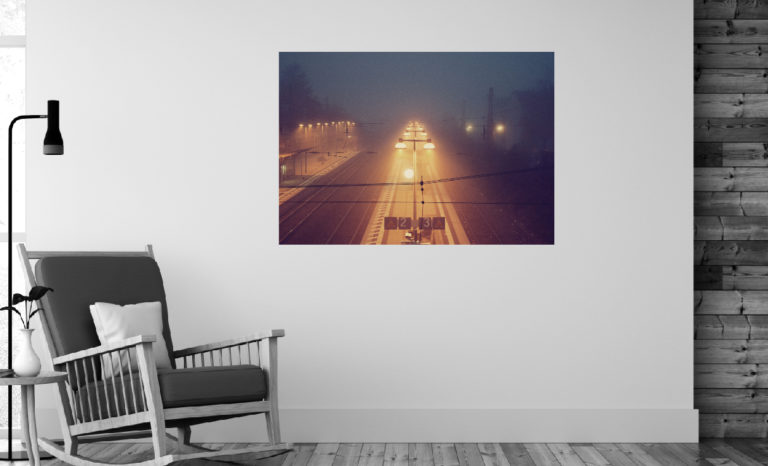 Tory kolejowe fotoobraz