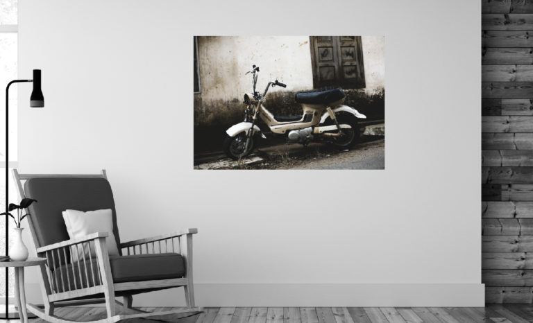 Ulica skuter fotoobraz