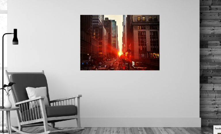 Ulica zachód fotoobraz