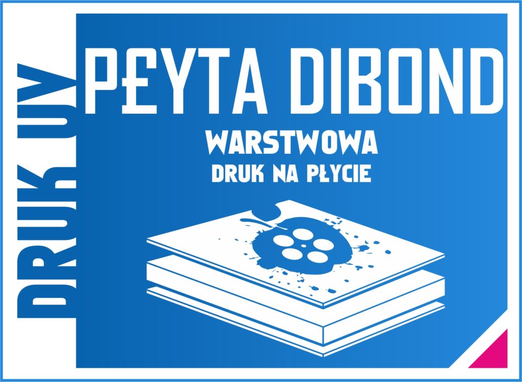 druk na płytach dibond