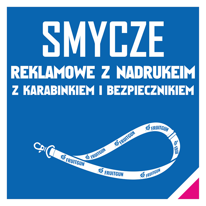 smycze z nadrukiem