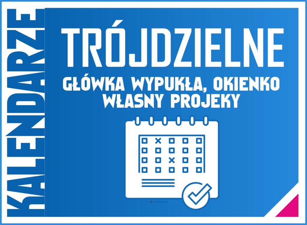 Kalendarze trójdzielne 2023